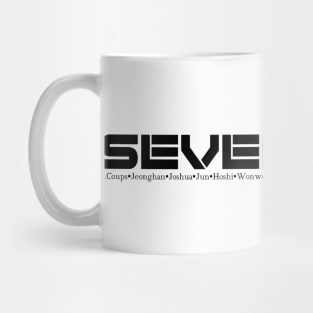 Seventeen Kpop Merch Minimalist Aesthetic Design Mug